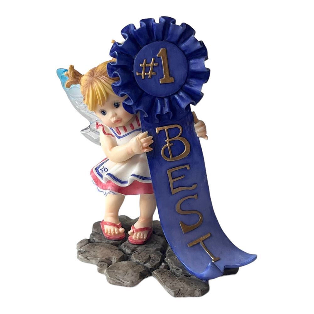 VTG My Little Kitchen Fairies BEST IN SHOW FAIRIE #1 Blue Ribbon Winner Figurine - Picture 6 of 6